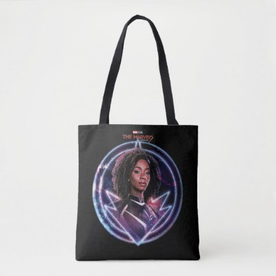 The Marvels Photon Circle Badge Tote Bag