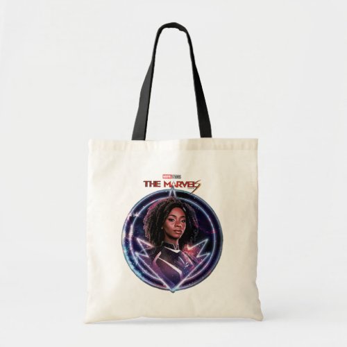 The Marvels Photon Circle Badge Tote Bag