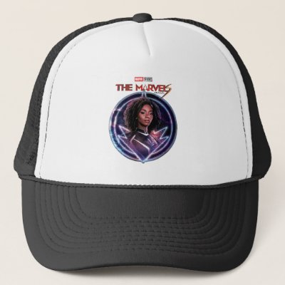 The Marvels Photon Circle Badge Trucker Hat