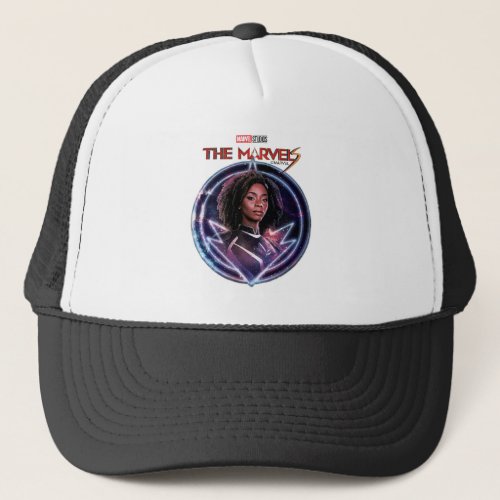 The Marvels Photon Circle Badge Trucker Hat