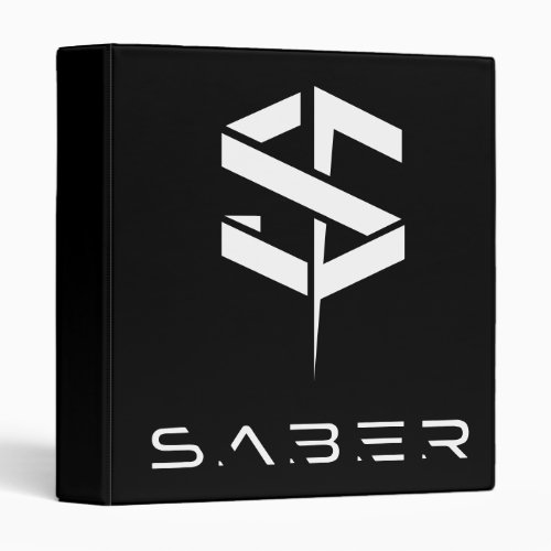 The Marvels SABER Logo 3 Ring Binder