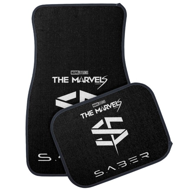 The Marvels S.A.B.E.R. Logo Car Floor Mat (Set)