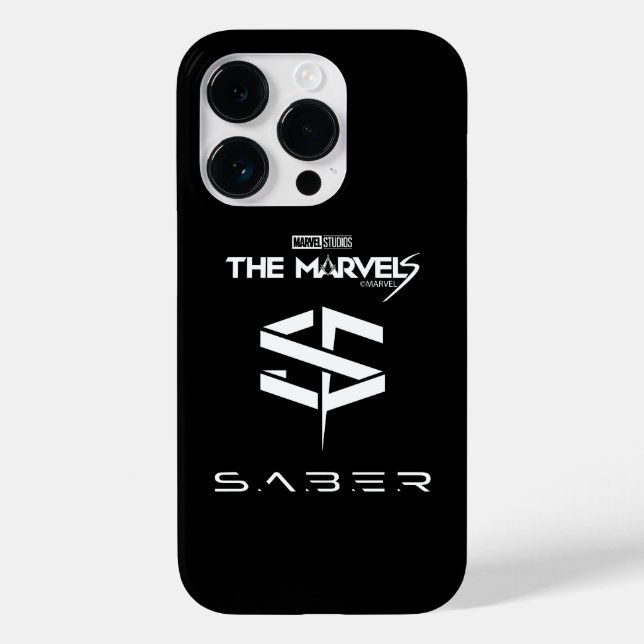 The Marvels S.A.B.E.R. Logo Case-Mate iPhone Case (Back)