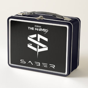 The Marvels S.A.B.E.R. Logo Metal Lunch Box