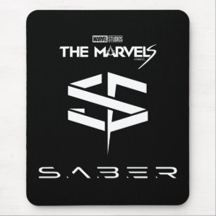 The Marvels S.A.B.E.R. Logo Mouse Pad