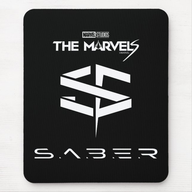 The Marvels S.A.B.E.R. Logo Mouse Pad (Front)