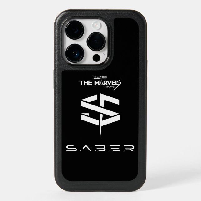 The Marvels S.A.B.E.R. Logo Otterbox iPhone Case (Back)