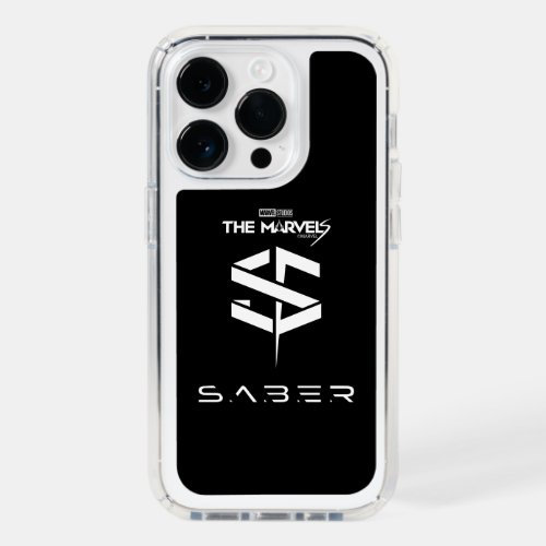 The Marvels SABER Logo Speck iPhone 14 Pro Case