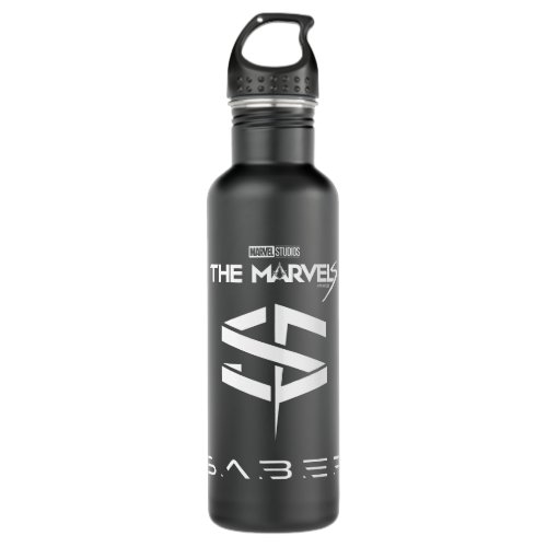 The Marvels SABER Logo Stainless Steel Water Bottle