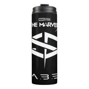 The Marvels S.A.B.E.R. Logo Thermal Tumbler