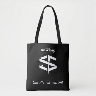 The Marvels S.A.B.E.R. Logo Tote Bag