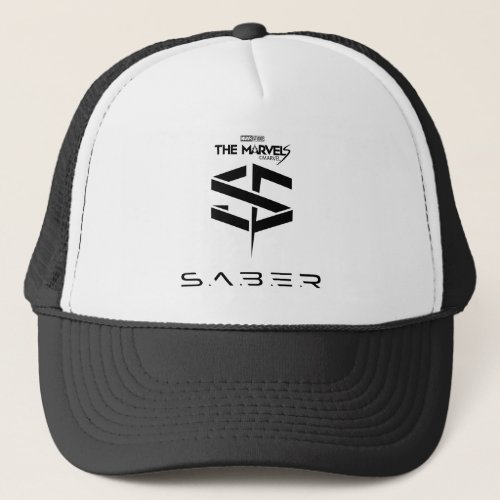 The Marvels SABER Logo Trucker Hat