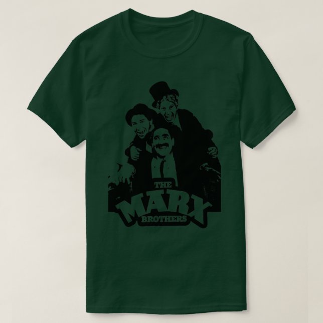 The Marx Brothers Groucho Harpo and Chico T-Shirt (Design Front)