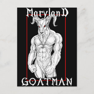 The Maryland Goatman Postcard