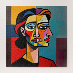 The Mask and the Monster - Portrait of a Deceiver Jigsaw Puzzle