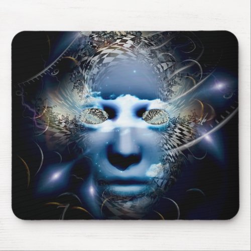 The mask of mystery mouse pad