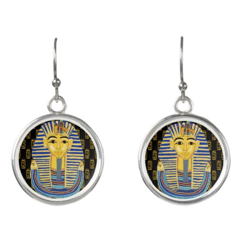 The Mask of Tutankhamun  Earrings