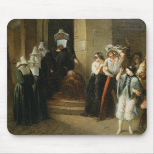 The Masked Ball, c.1870 Mouse Pad