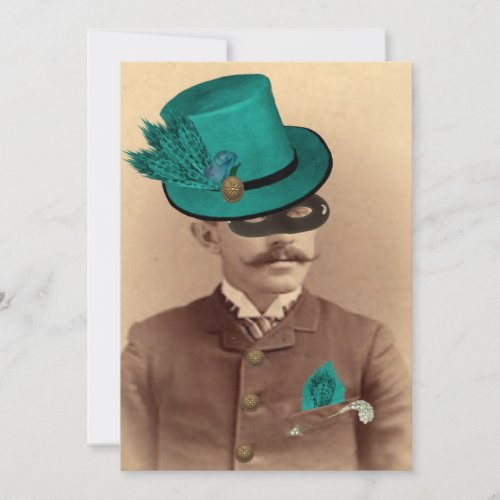 The Masked Hatter Custom Invites