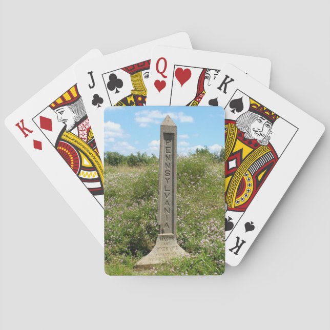 The Mason Dixon Line Poker Cards (Back)