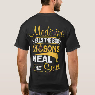 The Masonic Store Freemason - HEAL THE SOUL Christ T-Shirt