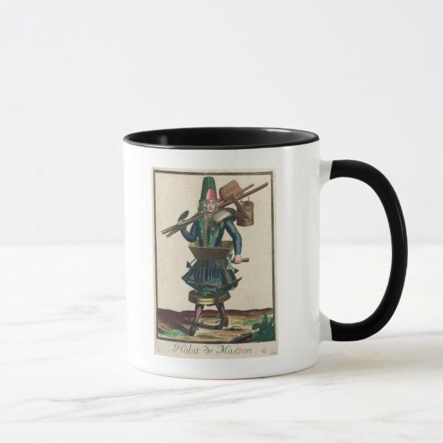 The Mason's Costume Mug (Right)