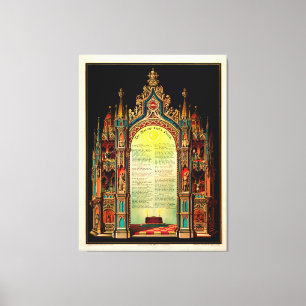 The Masons' Lord's Prayer (1892) Canvas Print