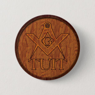 The Masons Round Tuit Button