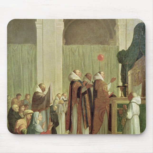 The Mass of St. Martin of Tours, 1654 Mouse Pad (Front)