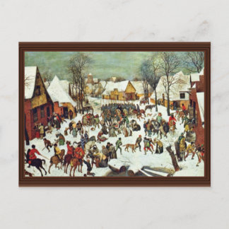 The Massacre Of The Innocents, By Bruegel D. Ä. P Postcard