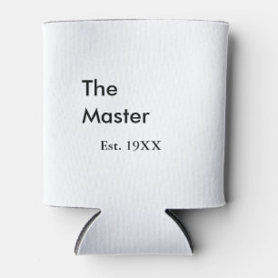 The Master boss name est year date man king title Can Cooler