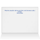 The Master calls a butterfly (Inside Horizontal (Top))