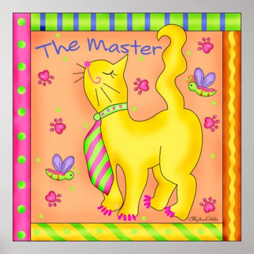 The Master Cat Poster