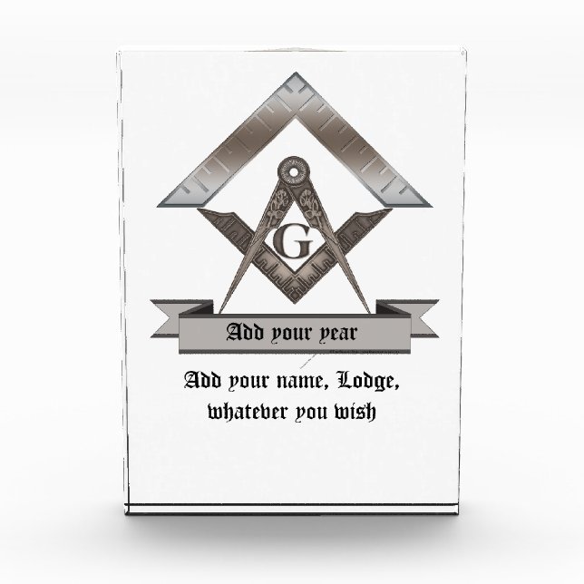 The Masters Award (Front)