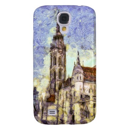 The Mathias Church Budapest Art Galaxy S4 Cover