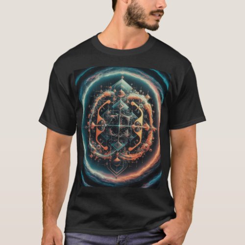 The Mathverse A Journey Through Numbers T_Shirt