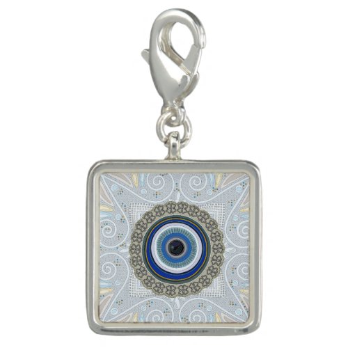 The Mati _ evil eye _ series 4 _ square charm