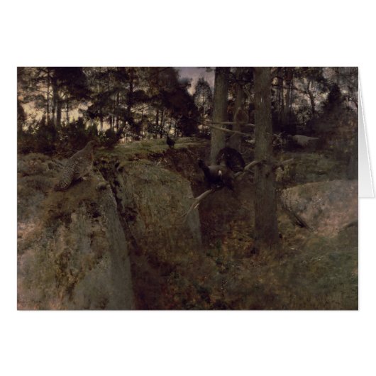 The Mating of the Capercaillies, 1888 (Front Horizontal)