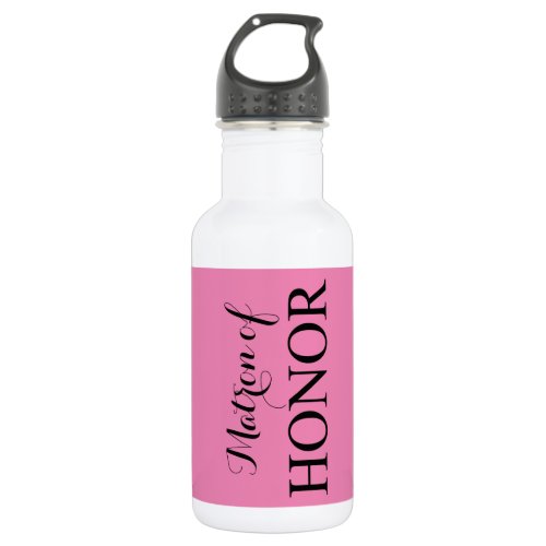 The Matron of Honor Stainless Steel Water Bottle