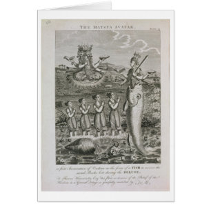 The Matsya Avatar, or the First Incarnation of Vis Cards