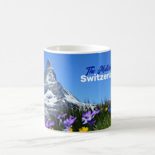 The Matterhorn Switzer Travel Souvenir  Coffee Mug