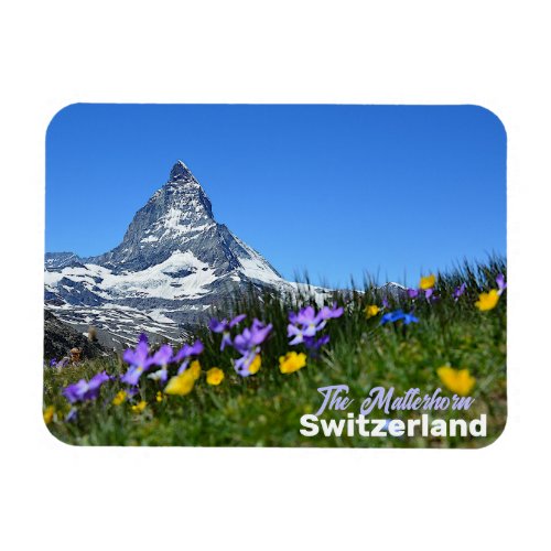 The Matterhorn Switzer Travel Souvenir   Magnet