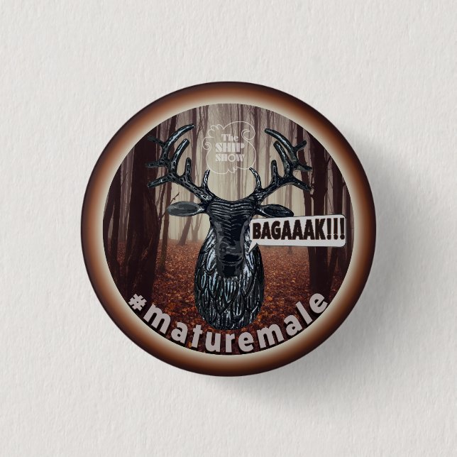 The Mature Male Button (Front)