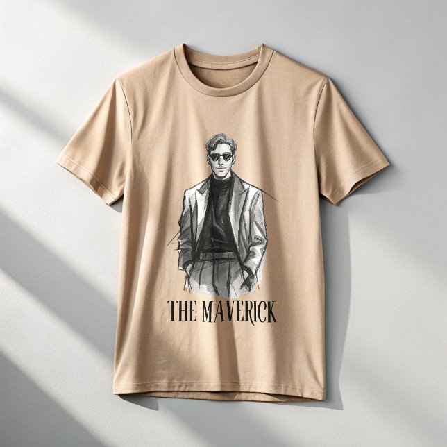 The Maverick | Bold Alpha Mindset T-Shirt (Creator Uploaded)