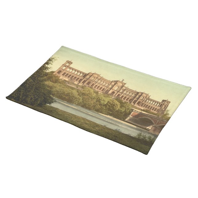 The Maximillianeum, Munich, Bavaria, Germany Cloth Placemat (On Table)