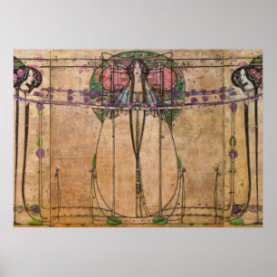 The May Queen by Margaret Macdonald Mackintosh Poster