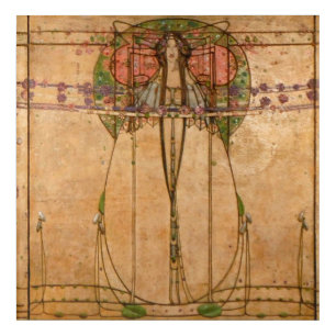 The May Queen - Margaret Macdonald Mackintosh Acrylic Print