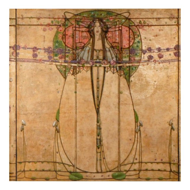 The May Queen - Margaret Macdonald Mackintosh Acrylic Print (Front)