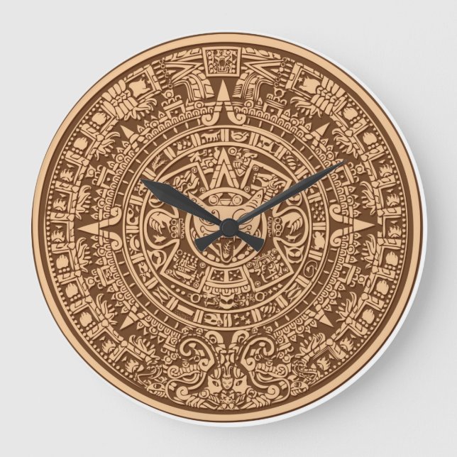 The Mayan CATendar... Large Clock (Front)