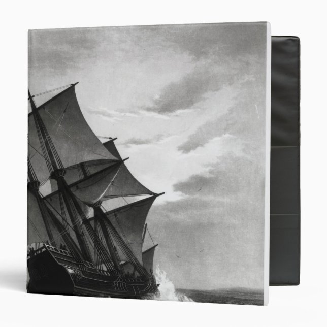The Mayflower 3 Ring Binder (Front/Inside)